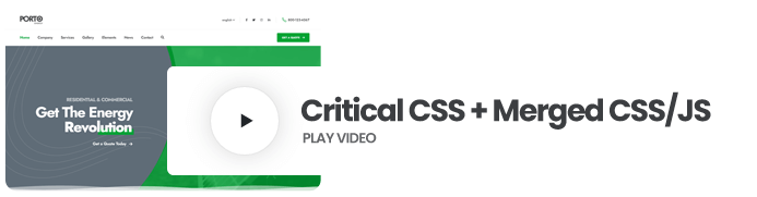 Critical & Merged CSS/JS Top Performance WP Rocket WP SuperCache